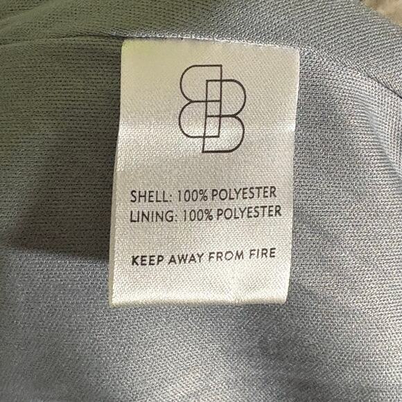 Baltic Born Grace Dress Light Blue Sequins Maxi Gown Belted Flutter Sleeves - Picture 11 of 14